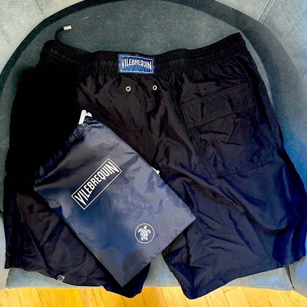 mens xxl vilebrequin swim trunks NWT (black)